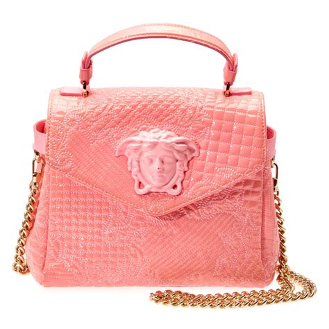 versace pink handbag|Versace pink purse.